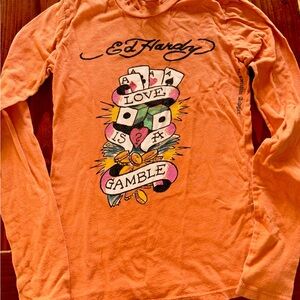 Long Sleeve Ed Hardy Top